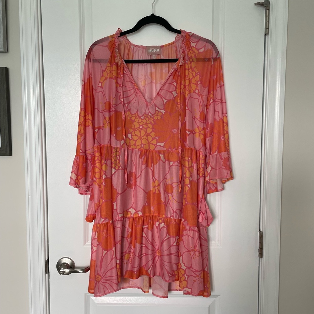 Floral mini dress
